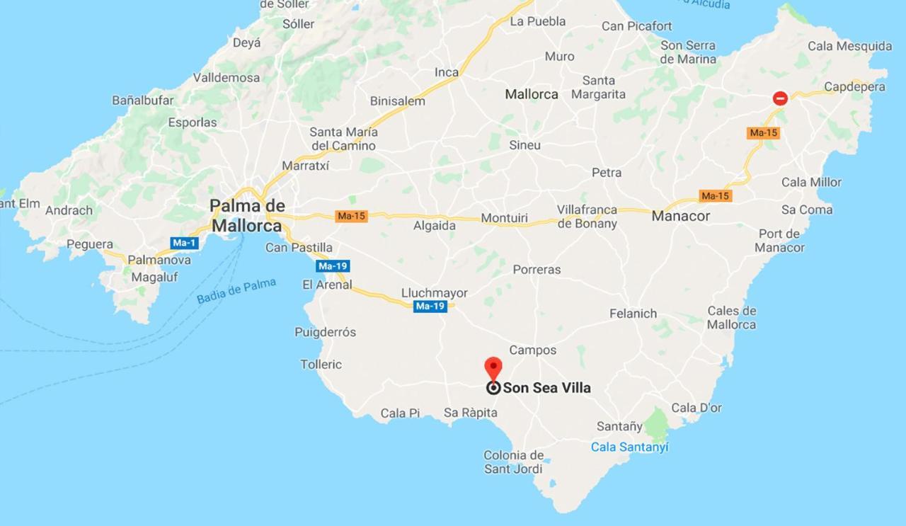 Son Sea Villa Campos  Exteriér fotografie